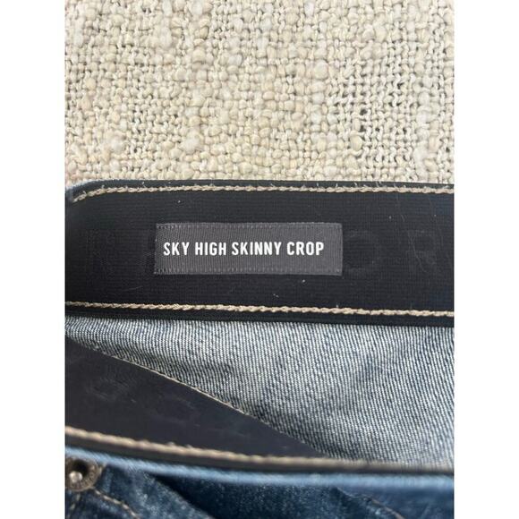 Torrid Sky High Skinny Crop Jeans Size 16 - Picture 6 of 7